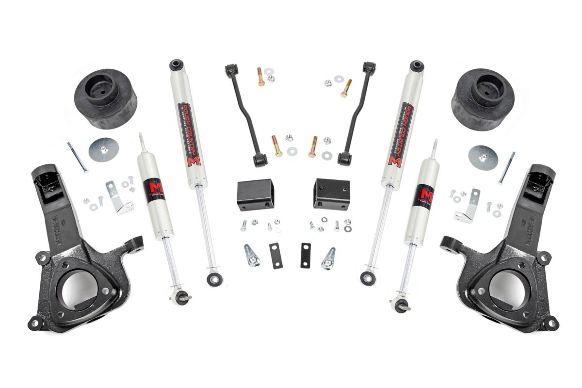 Dodge Ram 1500 Suspension Lift Kit - Rough Country - 4-Inch Lift | M1 - '09-'10